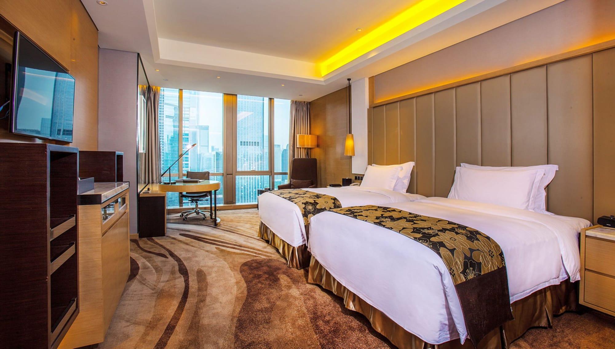 Shenzhen Futian Wyndham Grand Hotel Exterior photo